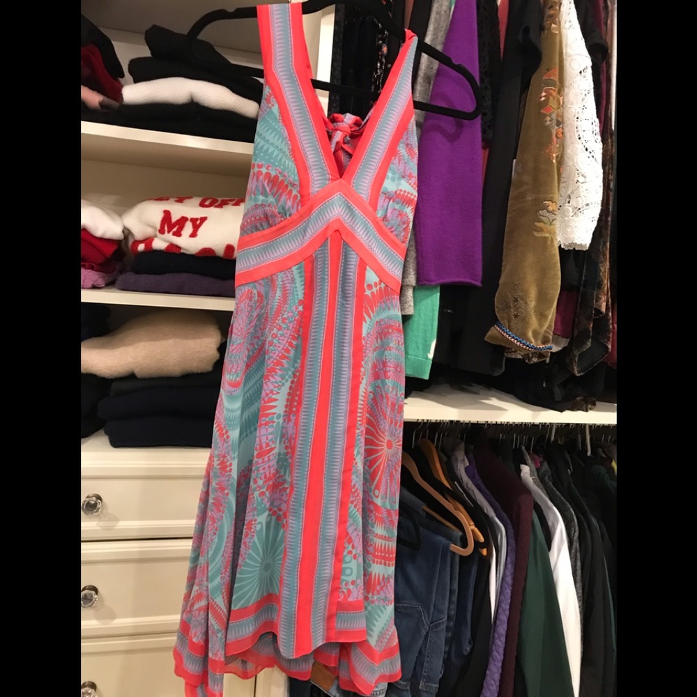 BCBG halter dress, size 4